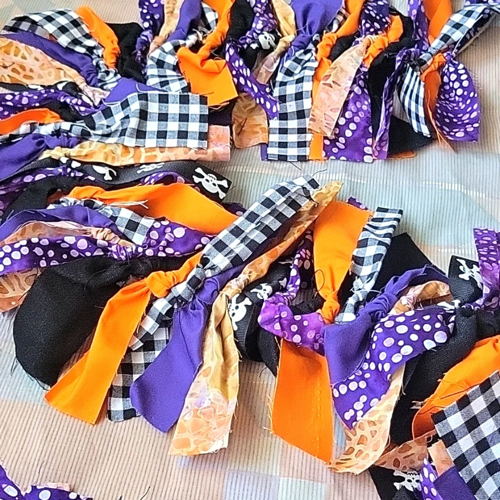 Halloween Rag Garland
